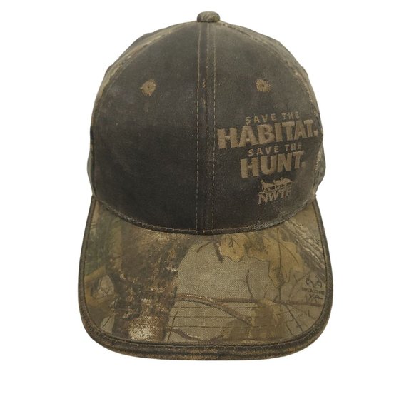 Outdoor Cap National Wild Turkey Federation Strapback Camouflage Cap Hunter NWTF - Picture 1 of 10